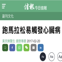 跑馬拉松與心臟病 